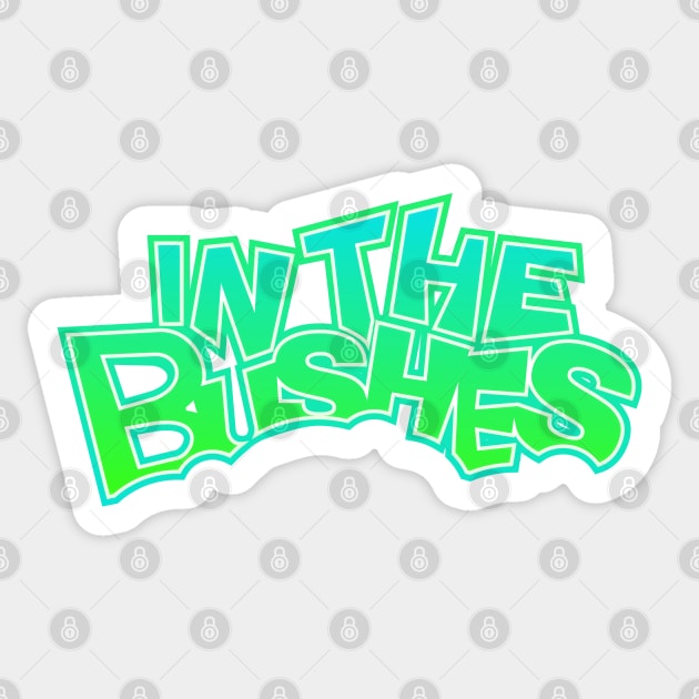 In the bushes Sticker by Jokertoons